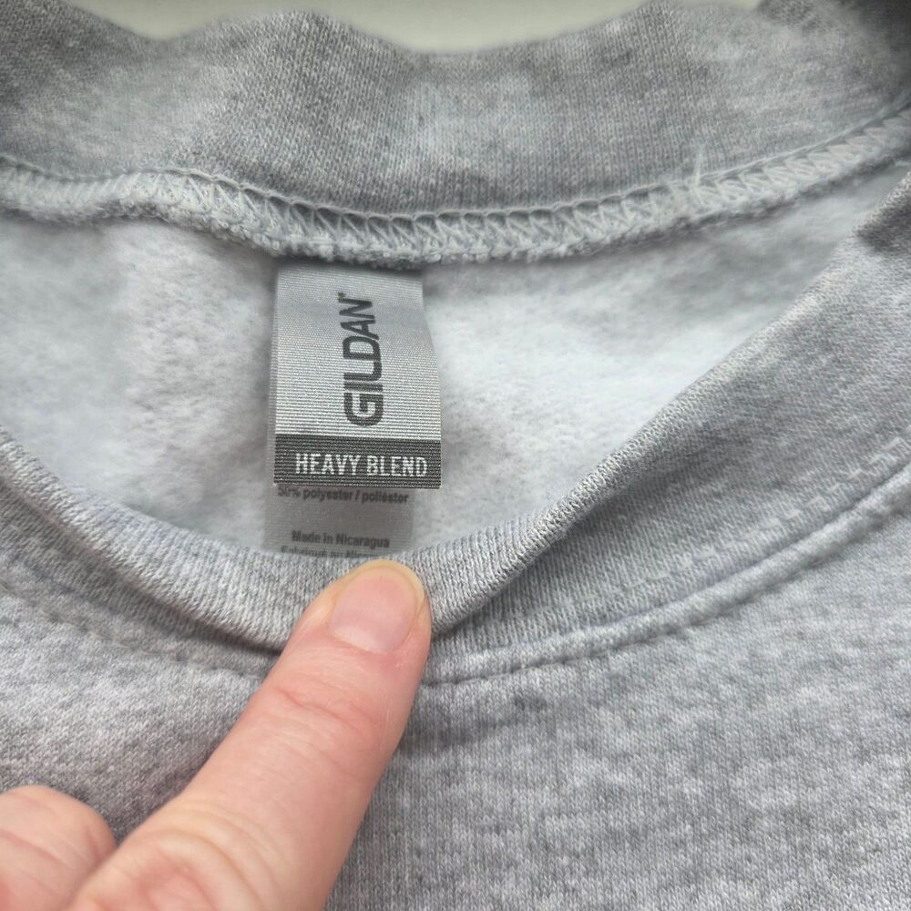 Taylor Swift Eras Fan Sweatshirt Womens M Gray Black Graphic Medium Cozy Bookish - Picture 8 of 11